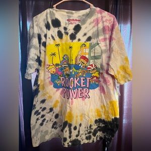 Nickelodeon Rocket power tye dye shirt